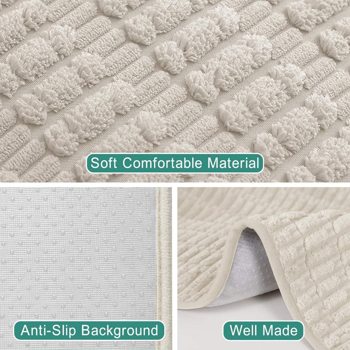 Foxdecor Dog Bed Cover Couch Cover For Pet, Anti-Slip Couch Pads For Sofa Chair Recliner Bed Furniture Protector, 32X82 Inch Cre