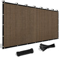 Shade&Beyond Customized Size 18' X 23' Shade Cloth With Grommets, 90% Uv Protection Uv Protection Mesh Tarp Sun Screens For Pati