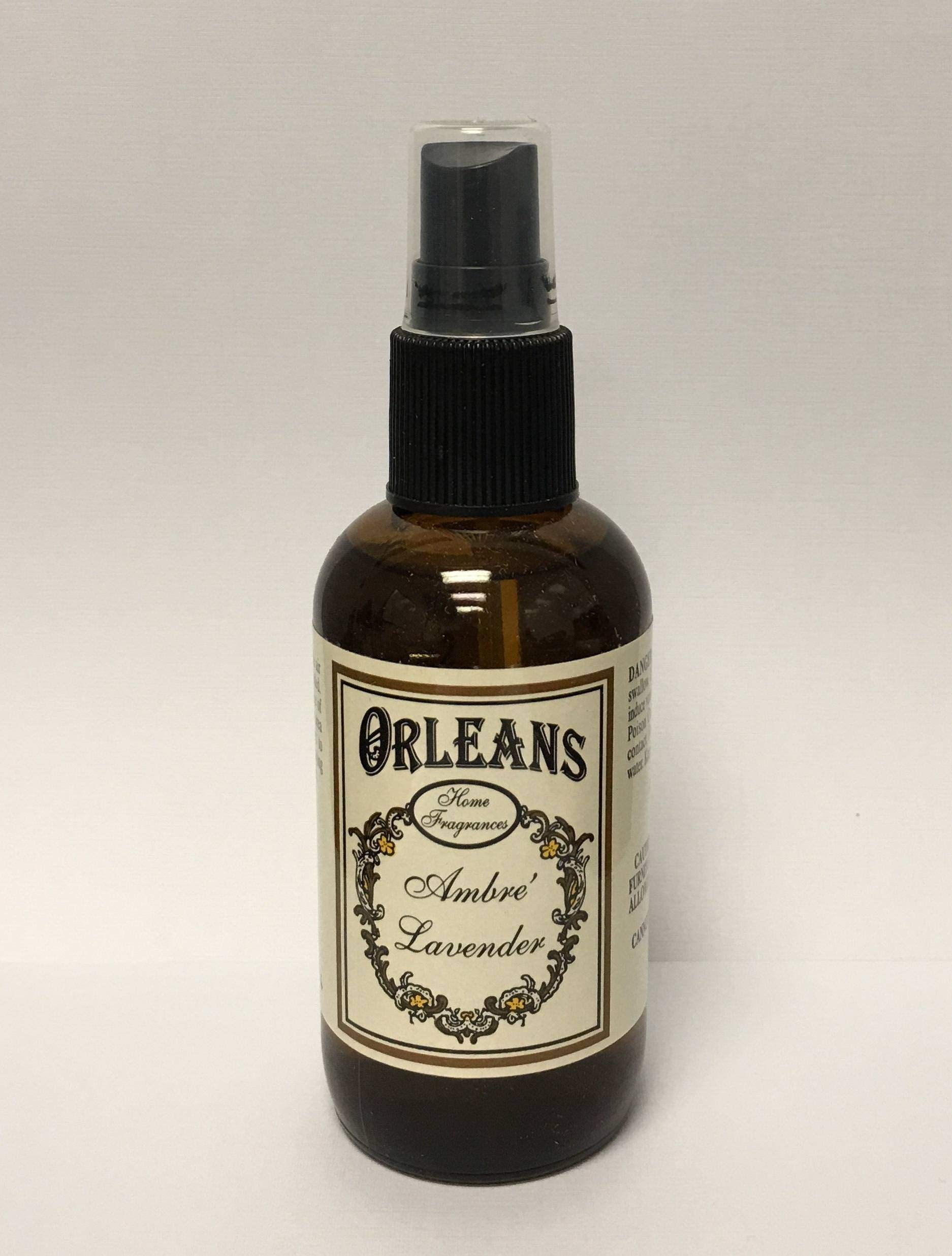 Orleans Home Fragrances One Bottle Ambre Lavender Scented Room Spray