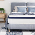 Avenco Full Size Mattress, 12 Inch Mattresses in a Box, Hybrid Mattresses with Comfort Foam and Pocket Coils for Pressure Relief