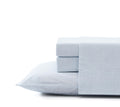 Tommy Bahama - King Sheets, Cotton Percale Bedding Set, Crisp & Cool, Stylish Bedding Set (Ala Moana Stripe Blue, King)