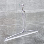Idesign Plastic Bath Squeegee For Glass With Suction Hook Holder - 12'', Clear