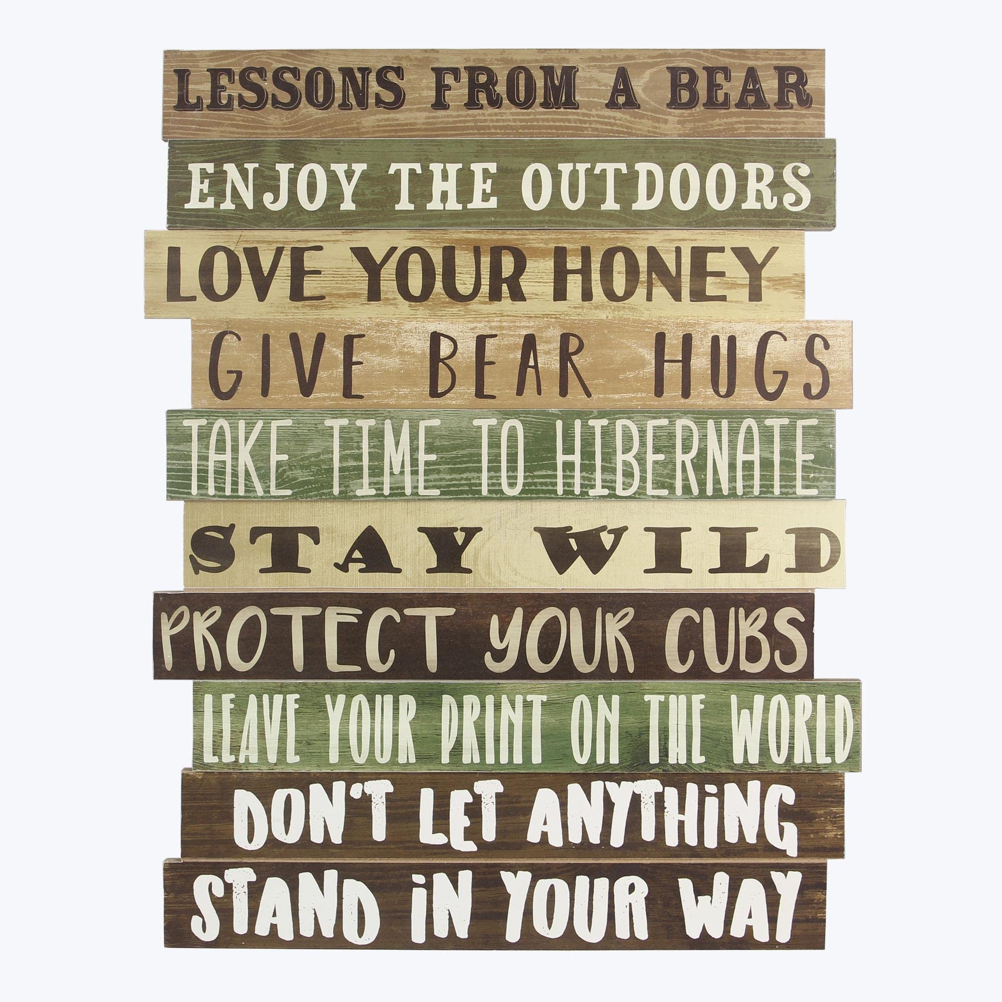 Wood Lessons from a Bear Wall