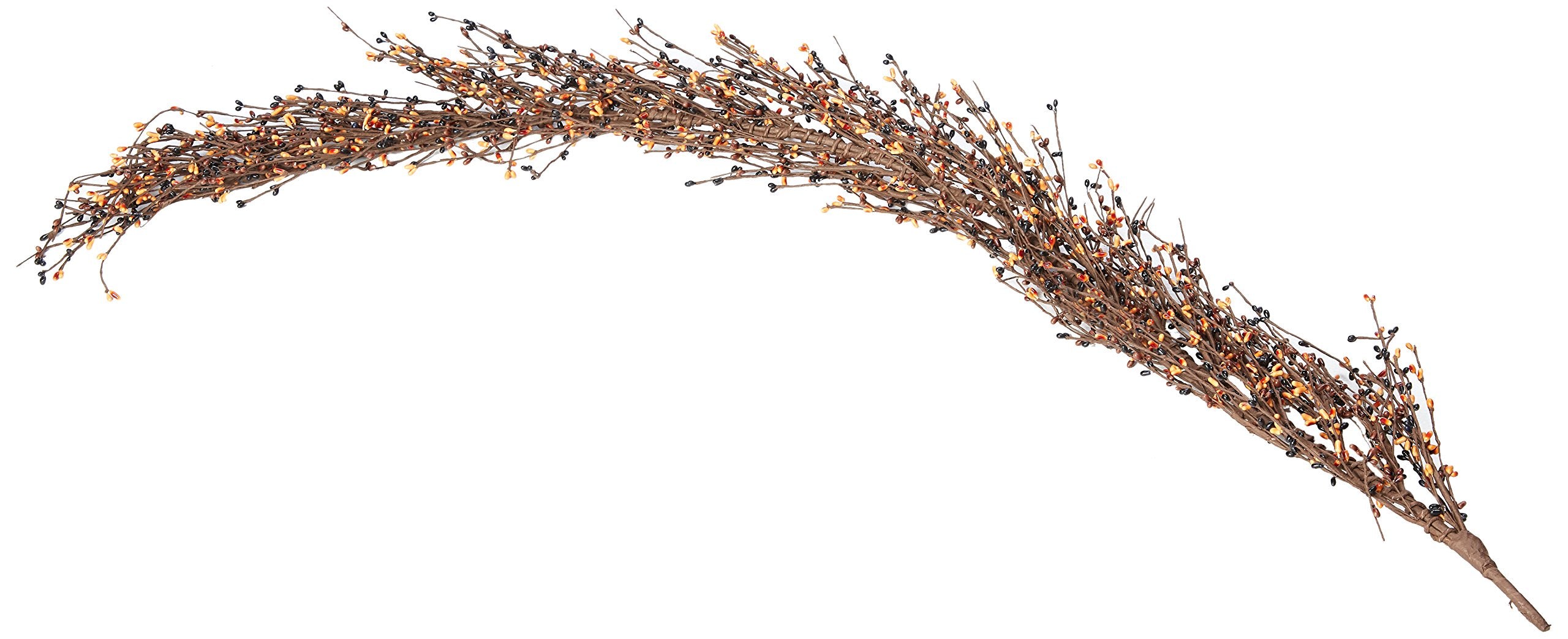 CWI Primitive Mix Garland - 4ft - Artificial Garland for Mantle, Arch, Table, and Entryway