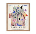 Poster Master Vintage Paul Klee Poster - Retro Persian Nightingales Painting Print - Expressionism Art - Gift for Him, Her, Men,