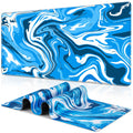 Canjoy Gaming Mouse Pad, Fluid Pattern Mouse Pad 31.5X15.7Inch Large Extended Computer Mouse Mat Keyboard Full Desk Mousepad For