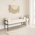 Zuo Barrow Bench Cream