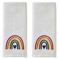 SKL Home Pride Rainbow Hand Towel Set, 25 x 16, 2 Count