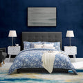 Modway Melanie Tufted Fabric Upholstered Twin Platform Bed In Gray