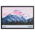Snap 13x19  Black Wood Wall Mount Poster Frame  Enhance Your Space with LargeScale Art Display  Rectangular Wall Mount  