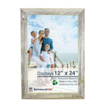 BARNWOODUSA | Farmhouse 12x24 Picture Frame | 1 1/2 inch Molding | 100% Reclaimed Wood | Rustic | Natural Weathered Gray