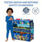 Delta Children Toy Story 4 6 Bin Design and Store Toy Organizer Fabric Toy Storage TB84403TY-1096