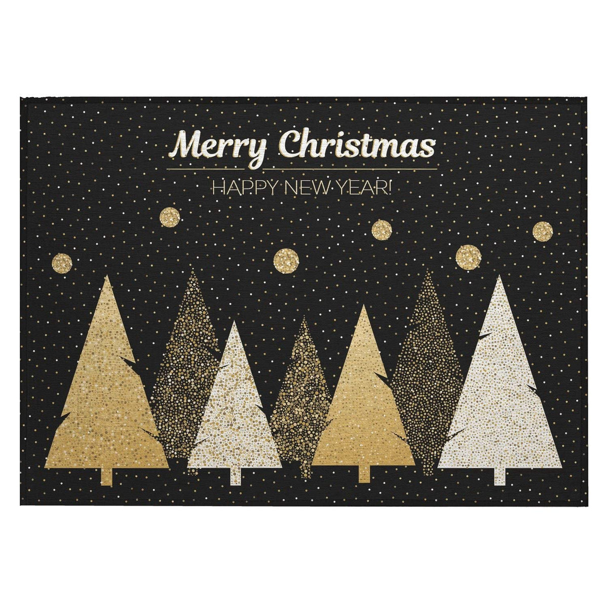 Wonderland Wn11 Black Seasonal Rug Rectangle 2' 6" X 3 ' 10"