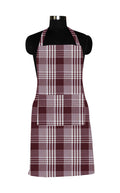Airwill Cotton Kitchen Cooking Aprons (Track Maroon)