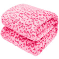Warm Blanket Pink Soft Fleece Blankets Throw Blankets For Bed