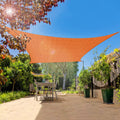 Infrange 3' X 12' Rectangle Sun Shade Sails Canopy Uv Block For Patio Deck Pergola Yard Lawn Outdoor Activities (Orange)