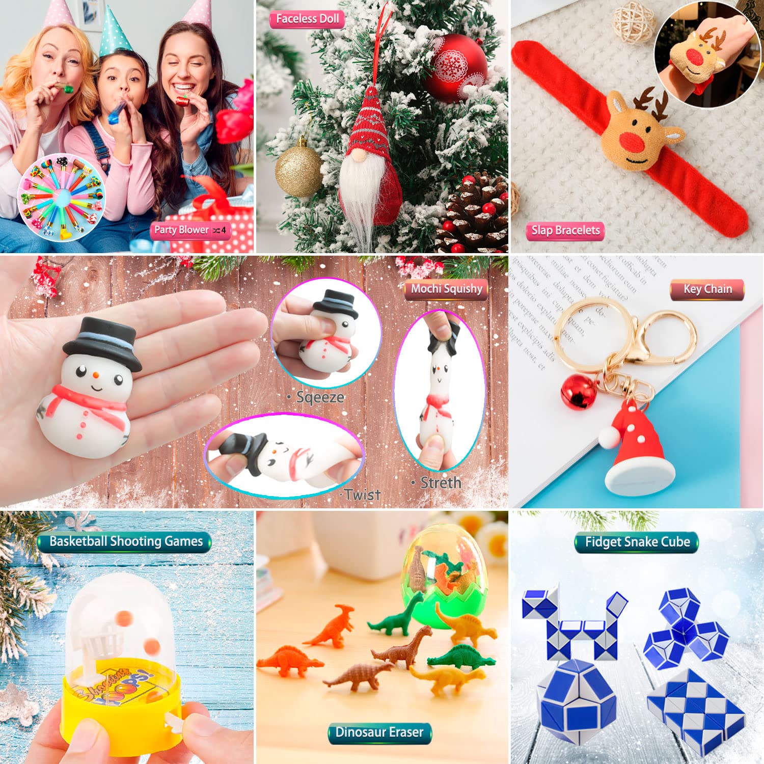 Christmas Advent Calendar 2024-24 Days Countdown Advent Calendars With Surprises Fidget Toys Bulk, Great Xmas Gifts For Kids, To