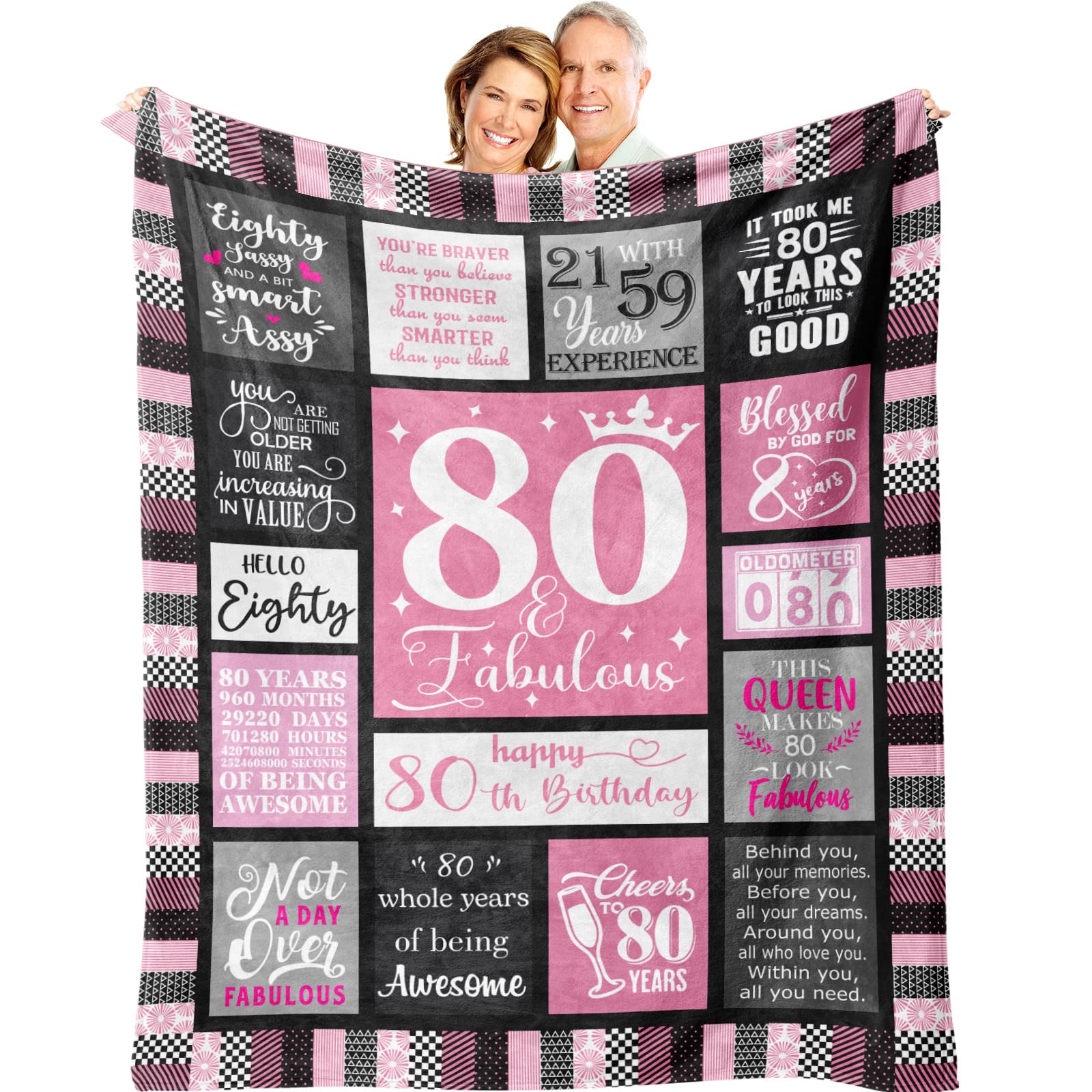 Atokker 80Th Birthday Gifts For Women, 80Th Birthday Decorations For Women, 80Th Birthday Gifts Ideas, Best 80Th Birthday Gifts,