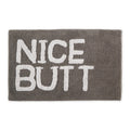 DII Tufted Shower/Bath Mat Soft Absorbent Bathroom Rug, Plush & Machine Washable, 20x31-Inches, Gray, Nice Butt