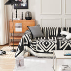 Handontime Boho Sofa Covers For Dogs Black Couch Sofa Covers For 3 Cushion Couch Sofa Beige Chenille Sofa Slipcover Couch Covers For Sectional L Shaped Couch Pets Protector Furniture Covers 71' X150'