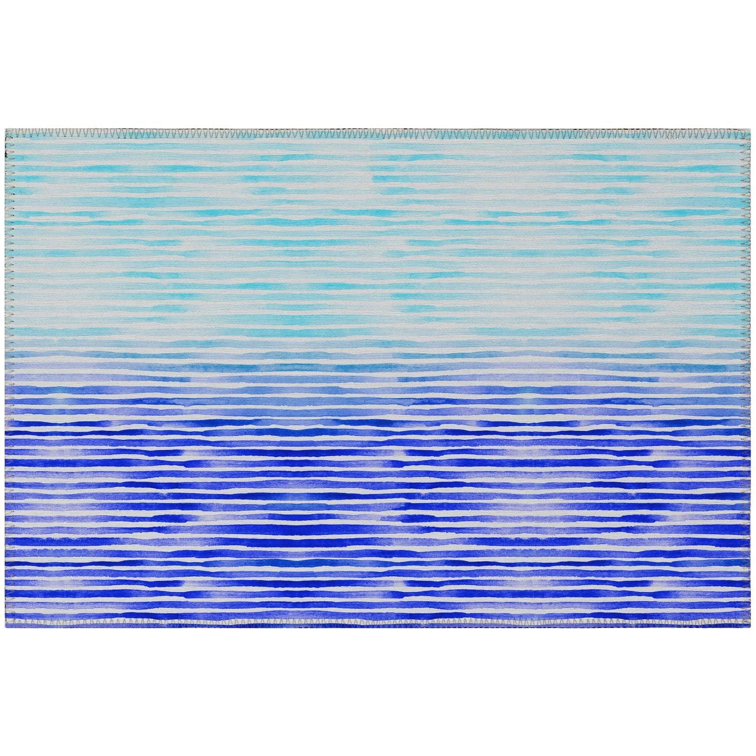 Seabreeze Sz8 Blue Coastal Rug Rectangle 8' X 10'