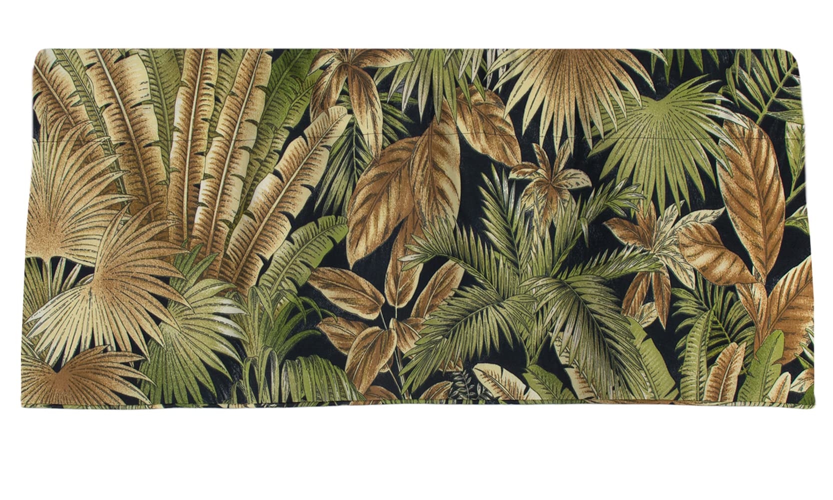Window Treatments Valance Curtains Living Room or Kitchen Window Valances Tommy Bahama Fabric Beach Decor Bahamian Breeze Black 
