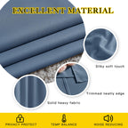Nicetown Bedroom Room Darkening Curtains - Triple Weave Grommet Top Thermal Insulated Solid Energy Saving Panels/Drapes For Pati