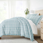 Linen Market Duvet Cover Queen (Aqua) - Experience Hotel-Like Comfort With Unparalleled Softness, Exquisite Prints & Solid Color