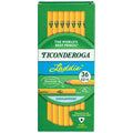 Ticonderoga Laddie Tri-Write Pencils, Wood-Cased #2 Hb Soft, Intermediate Size Triangular Without Eraser, Yellow, 36-Pack (13044