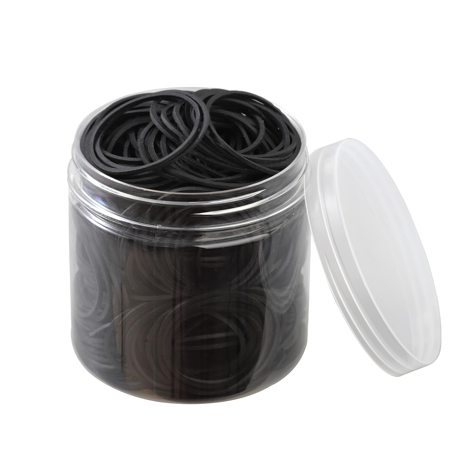 Zzjmch 600Pcs 1Inch Small Rubber Bands Stretchable Rubber Elastics Bands General Purpose Elastic Stretchable Bands Sturdy Rubber