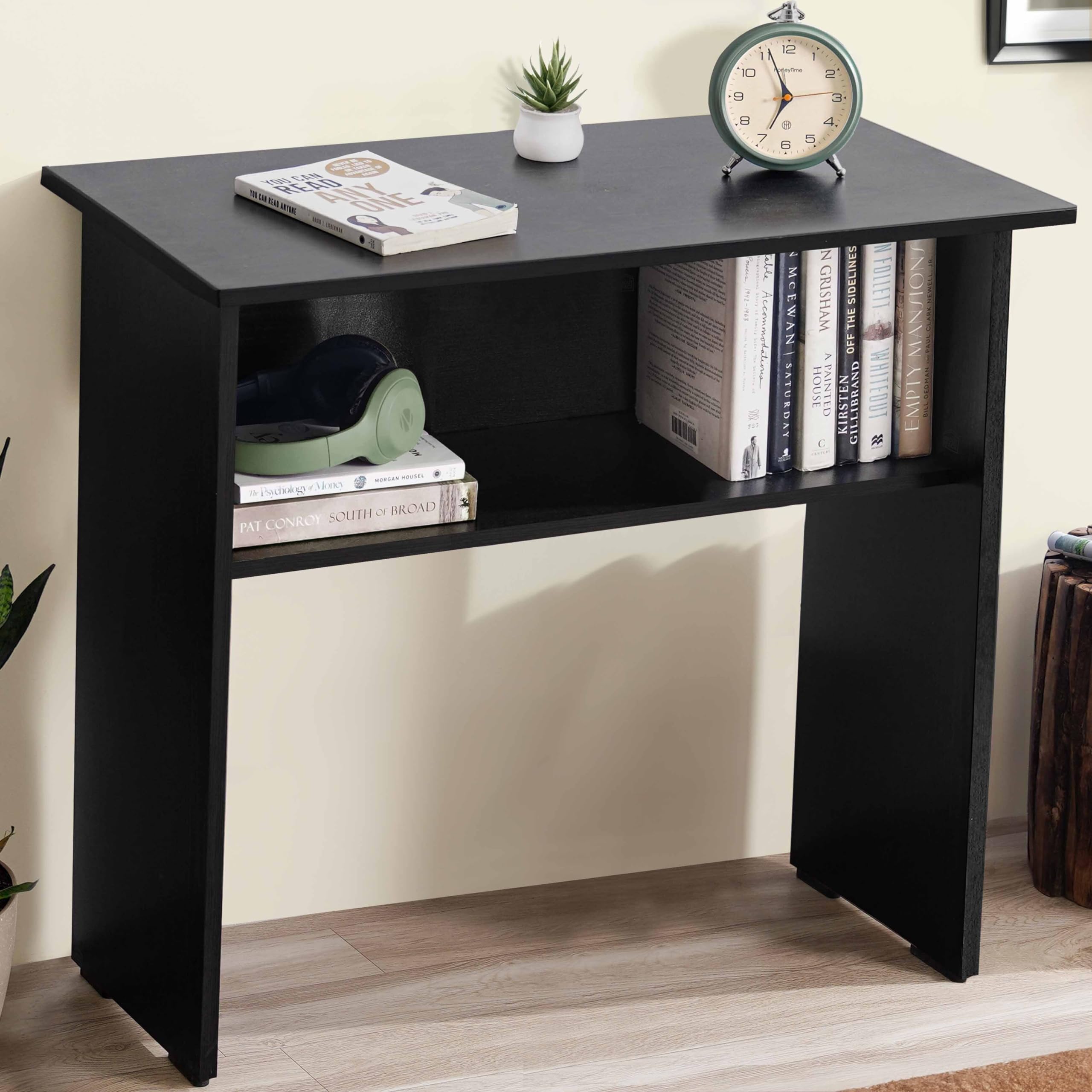 About Space Study Table For Students With Underdesk Storage Shelf  Office Table For Desktop, Pc, Laptop, Drawing, Computer Tabl