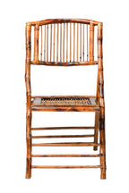 Commercial Seating Products Bamboo Folding Chairs, 4-Pack, Wood - Model BO-100-SB