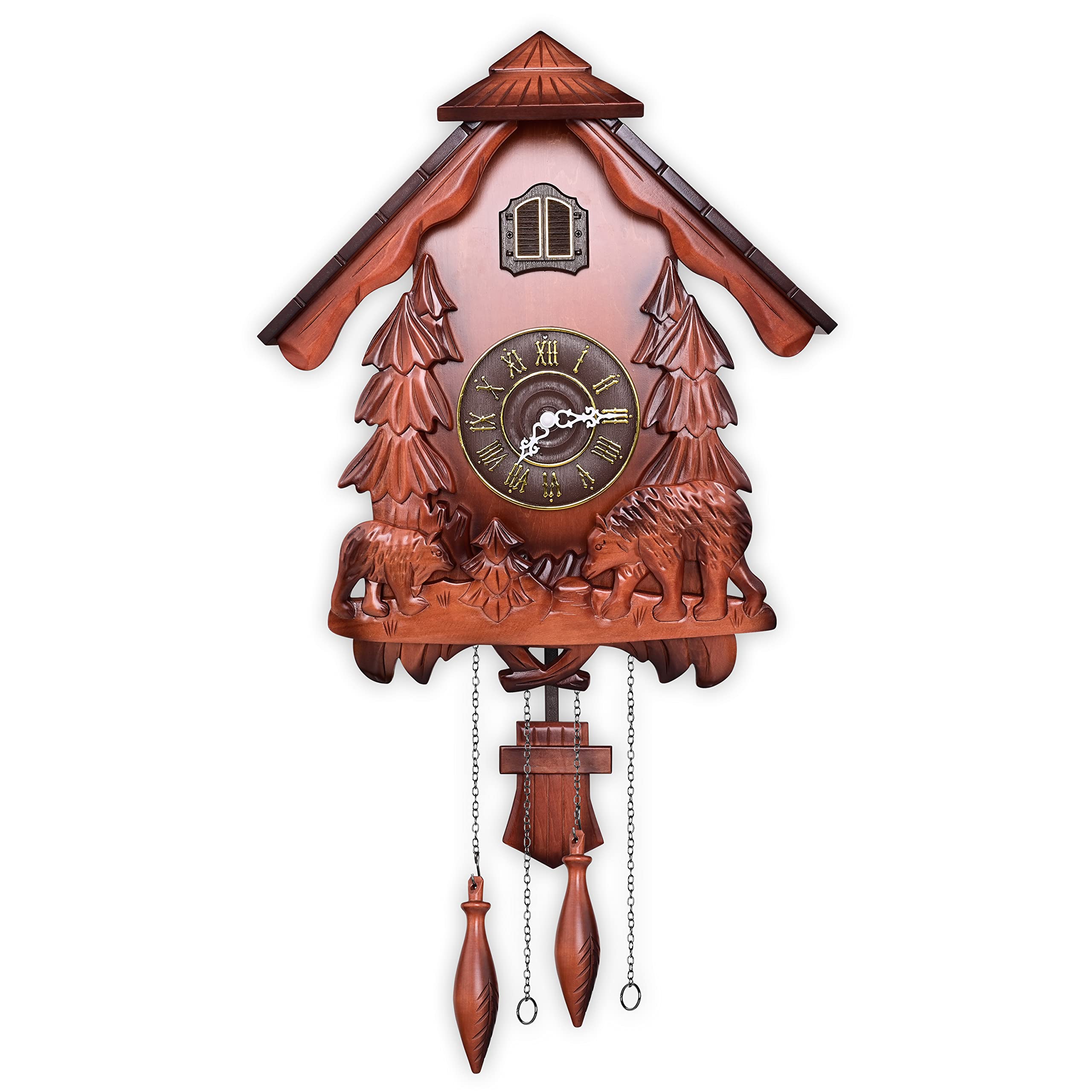 Kendal Cuckoo Clock Vintage Wall Clock Handcrafted Wood Cuckoo Clock MX317