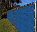 Ifenceview 6'X3' To 6'X50' Blue Shade Cloth Fence Privacy Screen Fence Cover Panels Mesh Net For Construction Site Yard Driveway