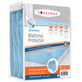 Guardmax King Size Waterproof Mattress Protector - Ultra Soft And Hypoallergenic Mattress Protector - Protects Mattress From Dir