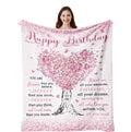 Vuinezo Birthday Gifts For Women, Birthday Decorations Blanket 50'X60', Birthday Gifts For Girls/Her/Mom/Sister/Wife, Gifts Fo