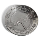 Crosby & Taylor Dragonfly 3-inch Pewter Teabag Holder Trinket Dish