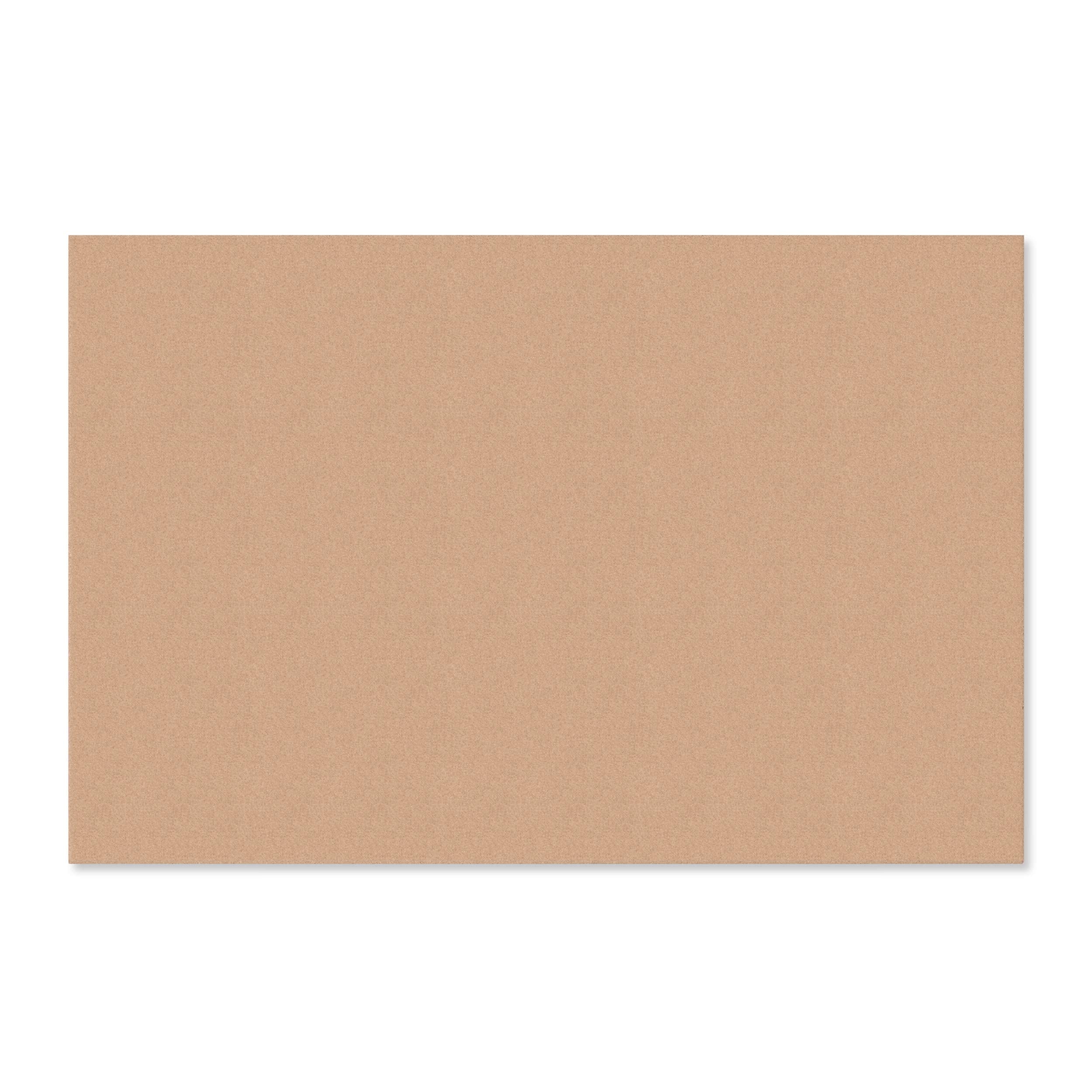 U Brands Cork Canvas Bulletin Board, 36 X 24 Inches, Frameless