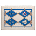 Harbor Ha6 Ivory Coastal Rug Rectangle 3' X 5'