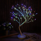Tabletop Bonsai Tree Light,108L Led Tree Lamp,Halloween Tree With 8 Mode& Timer,Artificial Tree With Lights Usb & Battery Operat