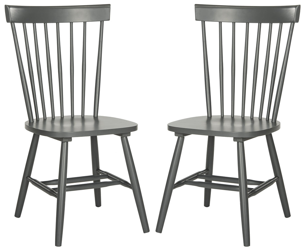 Safavieh Parker Parkse Side Chair, 0, Charcoal Grey