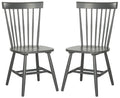 Safavieh Parker Parkse Side Chair, 0, Charcoal Grey