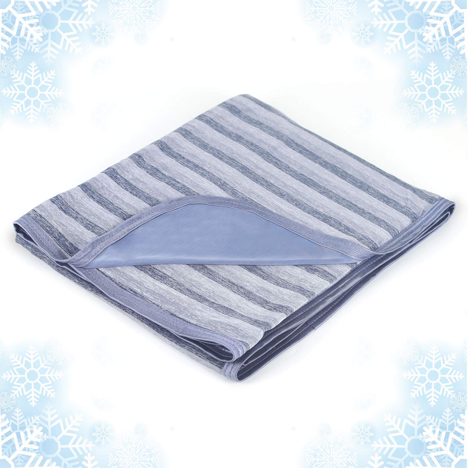 Ailemei Cooling Blanket For Hot Sleepers, Double Sided Cold Effect, Lightweight Breathable Summer Blanket, Throw Blankets For Co