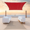 Colourtree Ctapr1016 Custom Size 6' X 22' Red Sun Shade Sail Canopy Uv Block Upf50  Rectangle - Commercial Standard Heavy Duty -