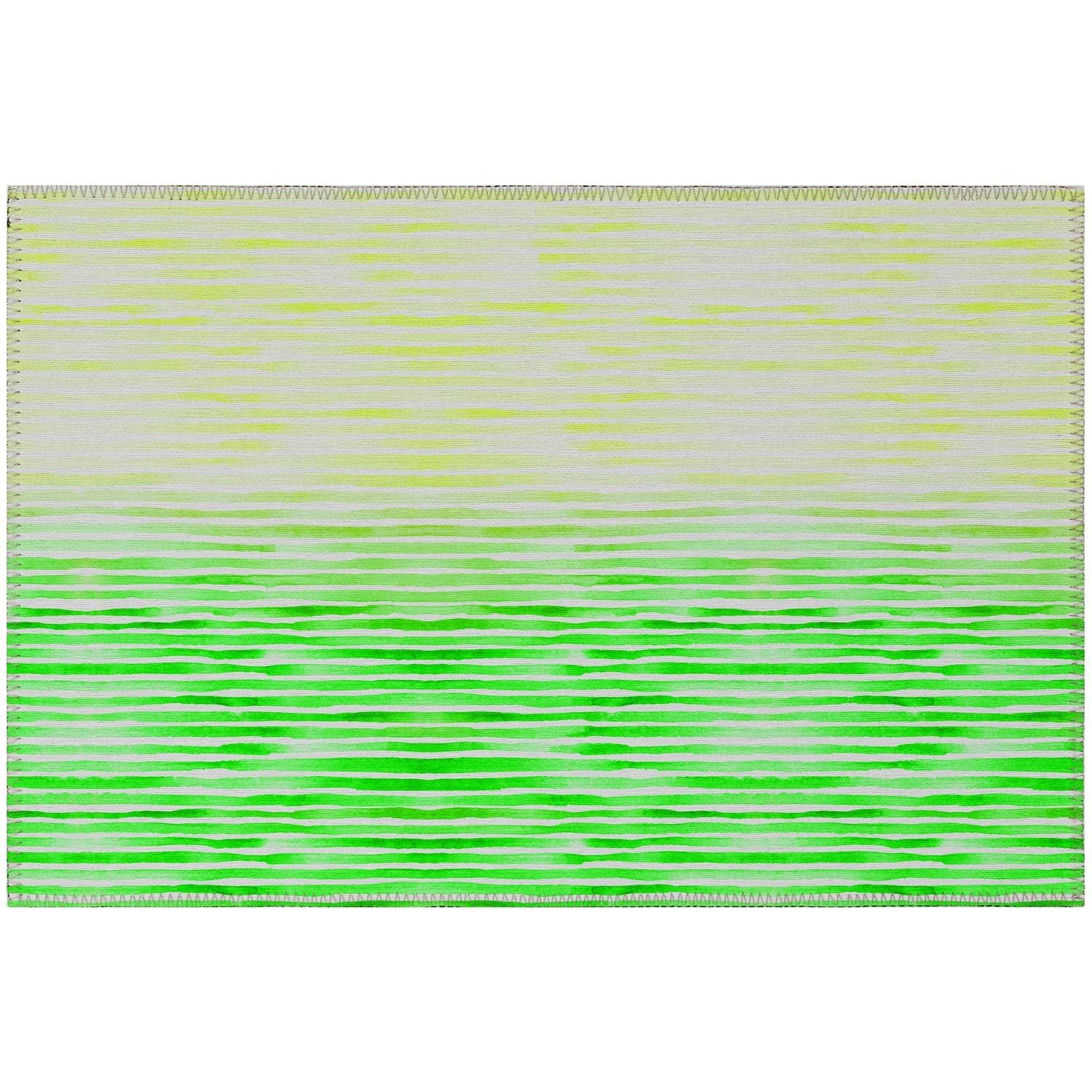 Seabreeze Sz8 Green Coastal Rug Rectangle 3' X 5'