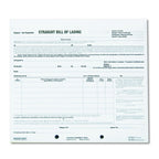 Rediform Snap-A-Way Bill Of Lading, Short Form, Three-Part Carbonless, 7 X 8.5, 250 Forms Total