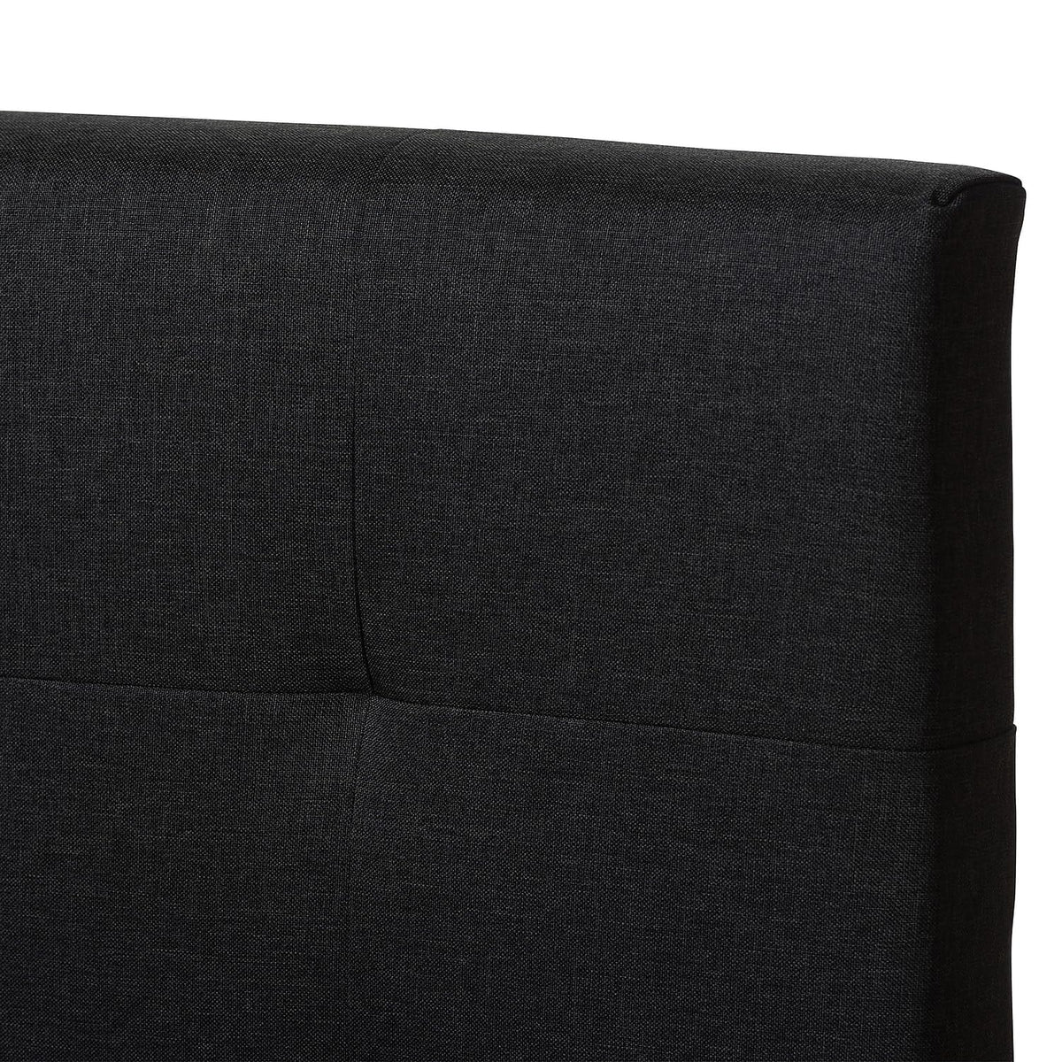 Baxton Studio Brookfield Bed, Queen, Dark Grey (134-7399-HiT)