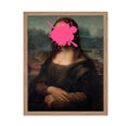 Poster Master Mona Lisa Painting - Baroque Print - Altered Art - Pop Art - Portrait - Italian Noblewoman - Gift for Men & Women 