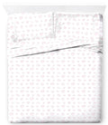 Jay Franco Sheet Set with Fitted, Flat Sheets & Pillow Cover - Ultra-Soft Bedding with Pillowcase for Room Decor, Multi - Hello 