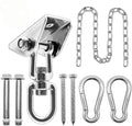 Hammock Hanging Kit With Swing Chain, 1000Lbs Capacity Hanging Hooks Heavy Duty 360